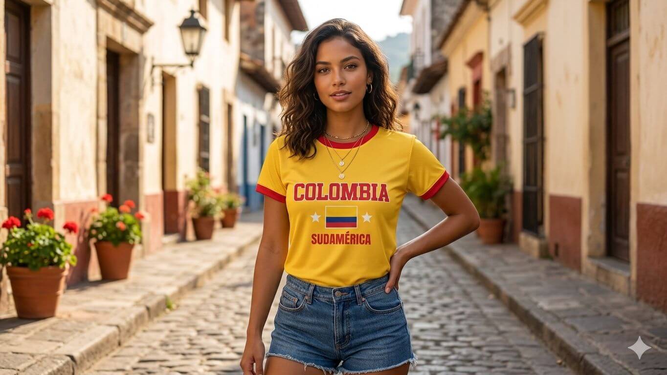 T SHIRT COLOMBIA